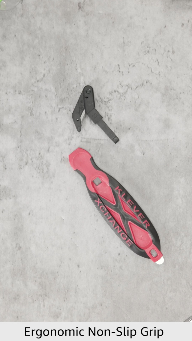 Klever XCHANGE, Box Cutter, Safety Cutter, Utility Knife, SAFETY